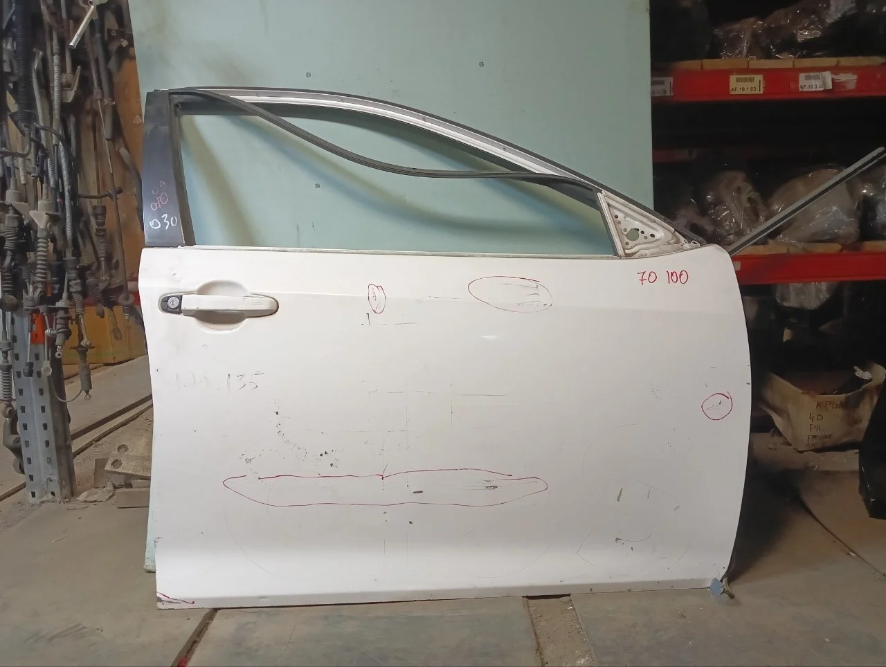 Дверь Toyota Camry 2012-2017 6700106230 50 55, передняя правая