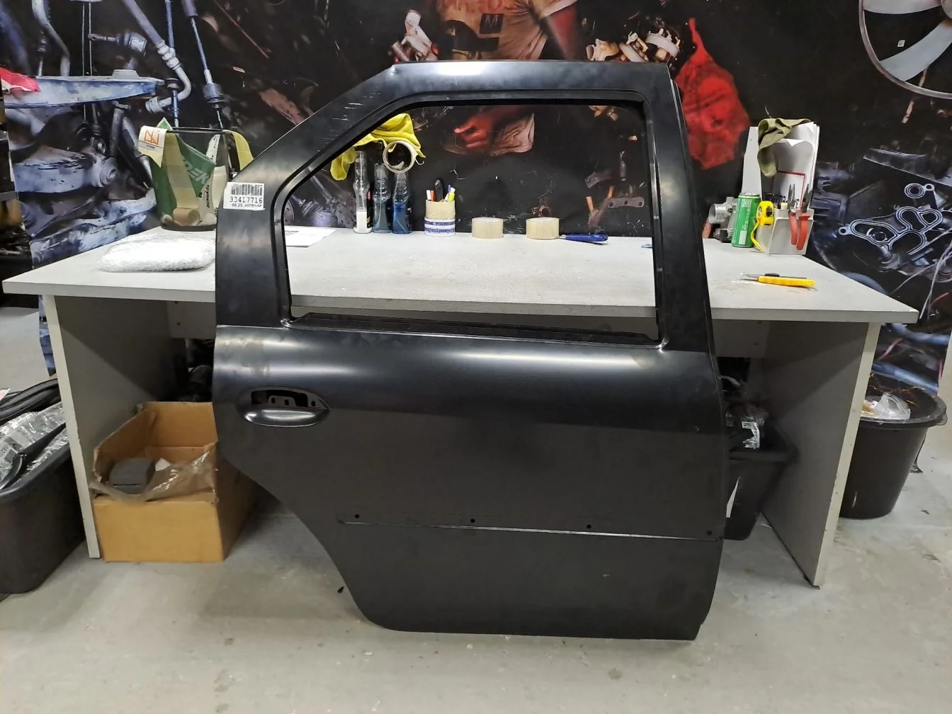 Дверь правая задняя для Renault Logan 2005-2014