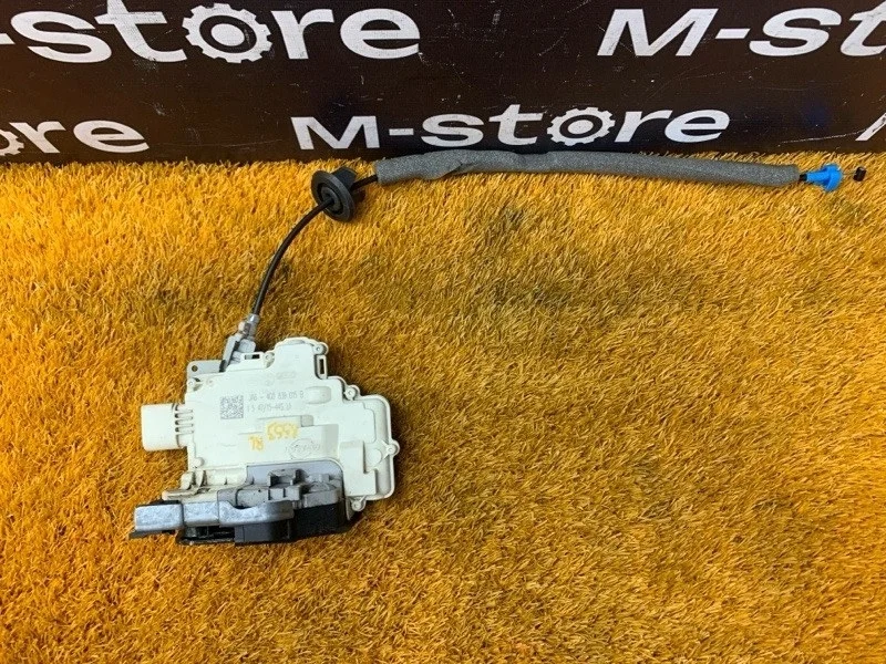 Замок двери Audi Q7 2015 4G0839015B 4M CYR, задний левый