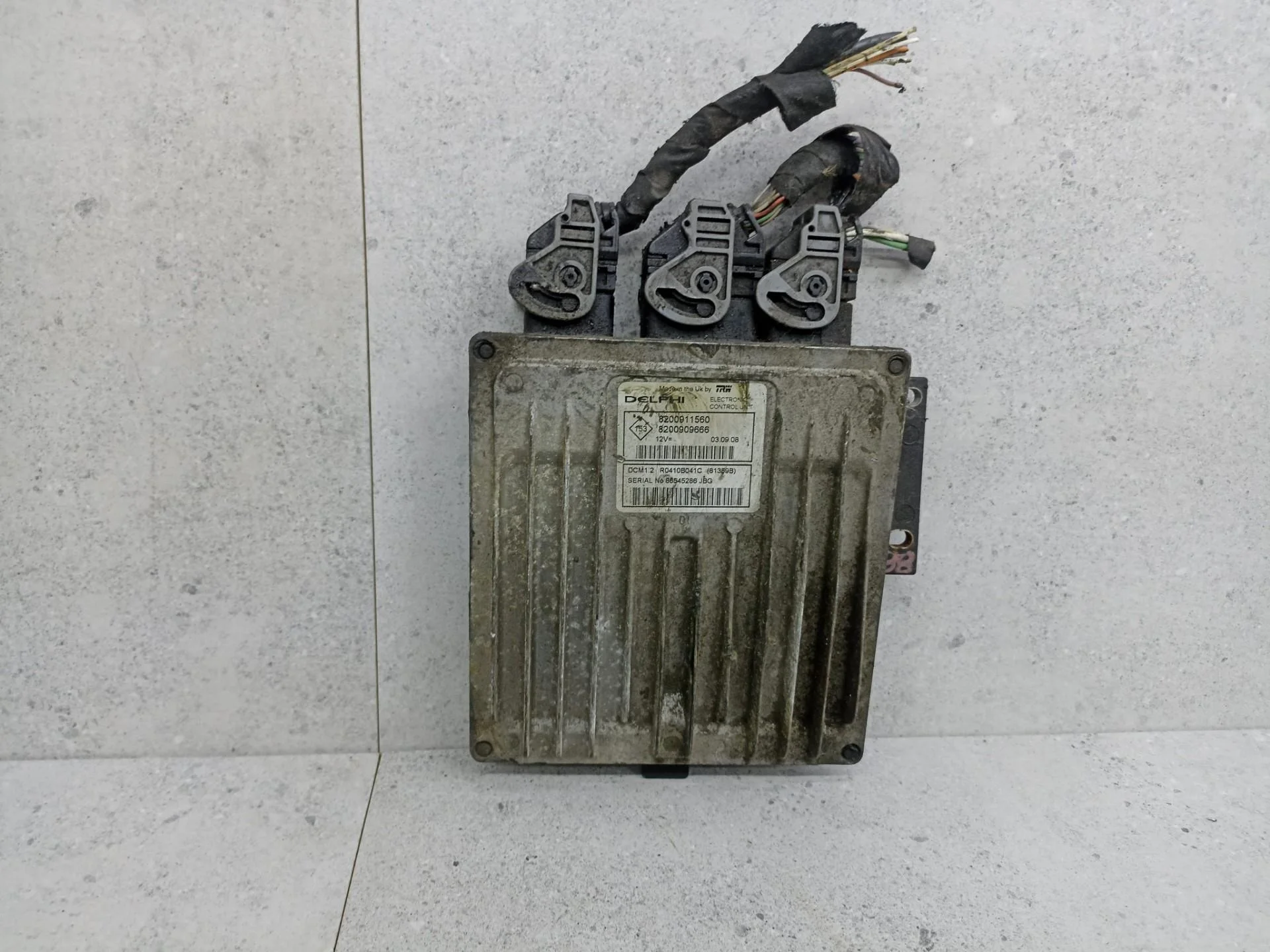 Блок управления двигателем Renault Scenic 2 рест.