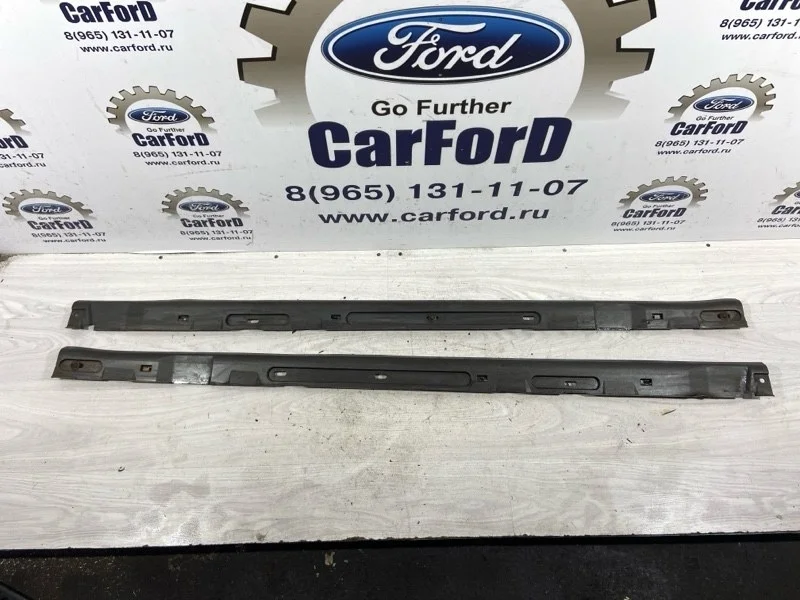 Накладка на порог (наружная) Ford Focus 2 (04-08)