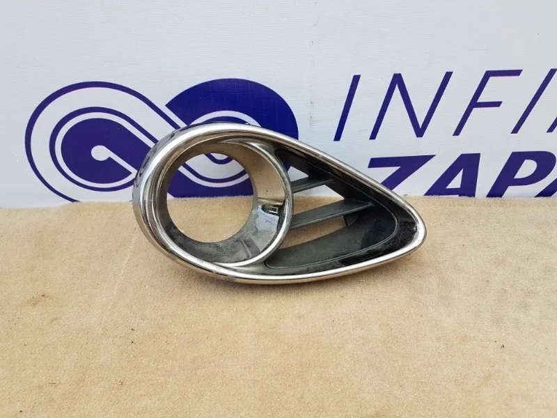 Накладка ПТФ окантовка противотуманки INFINITI