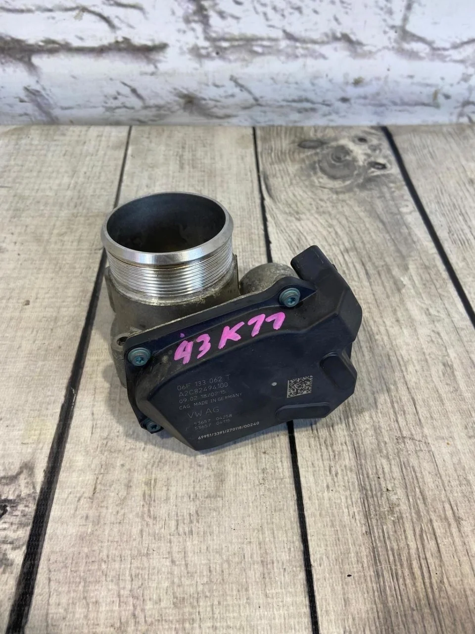 Дроссельная заслонка VW Tiguan 2 2018