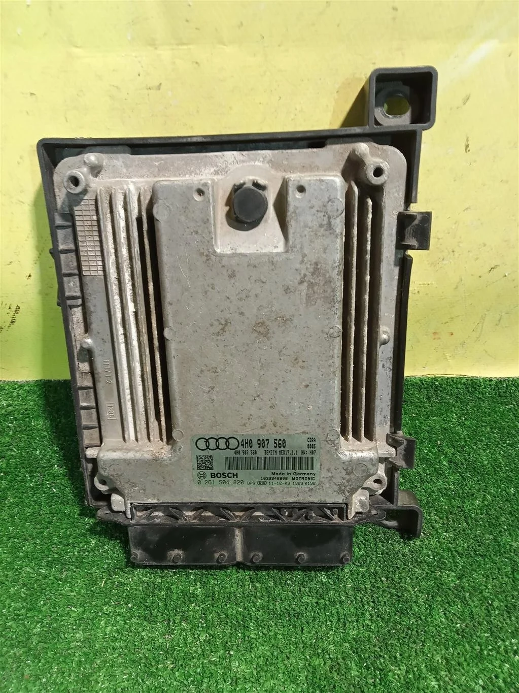 Блок управления двигателем  Audi A8 4H (D4) 2009  4H0907560 10486