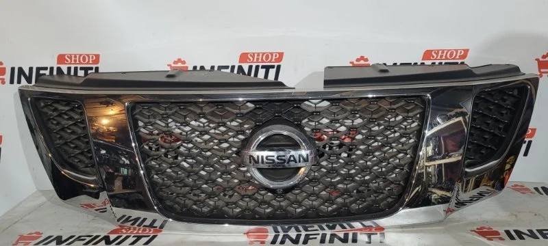 Решетка радиатора NISSAN PATROL Y62 VK56VD