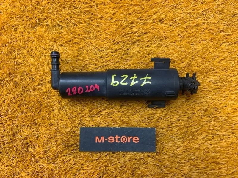 Форсунка омывателя фары Bmw X5 2008 7173852 E70 N52B30A, правая