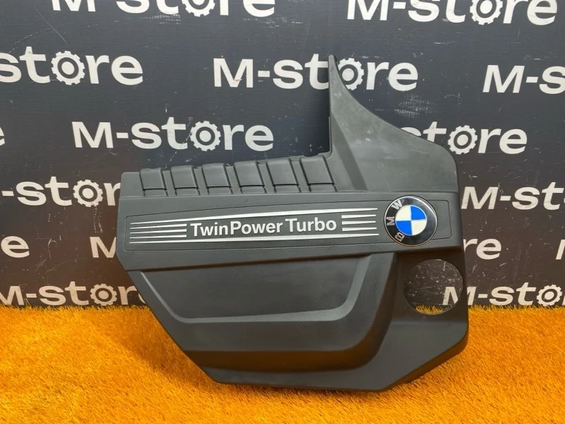 Крышка двигателя Bmw X5 2011 7607447 E70 N55B30A