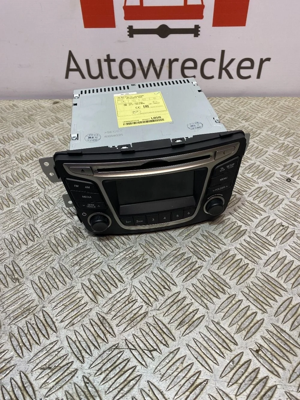 Магнитола Hyundai Solaris I рестайлинг (2014—2017)