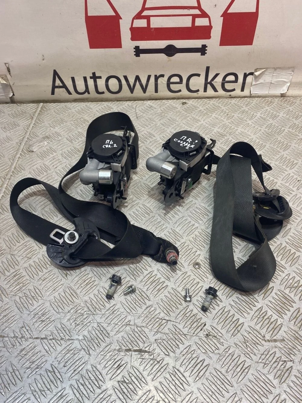 Ремень безопасности Hyundai Solaris II (2017—2020)