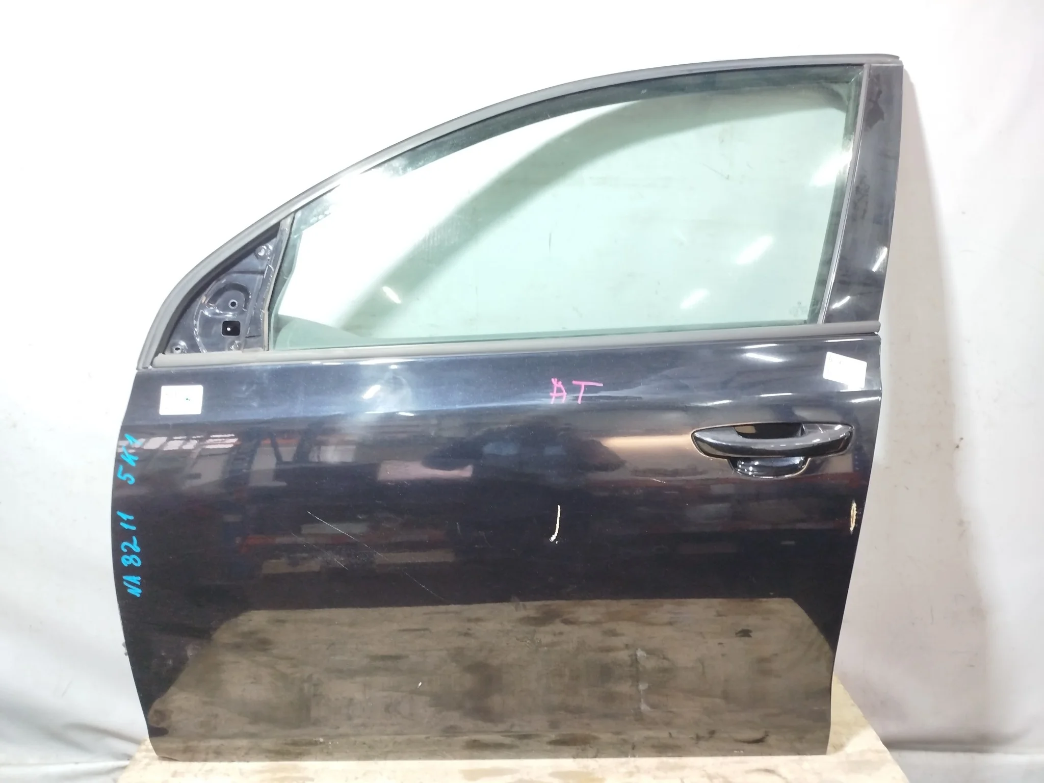 ДВЕРЬ VOLKSWAGEN GOLF 5K1 MK6 5K4831055H ПЕРЕДНЯЯ ЛЕВАЯ HATCHBACK 5 DOOR черный NA8211