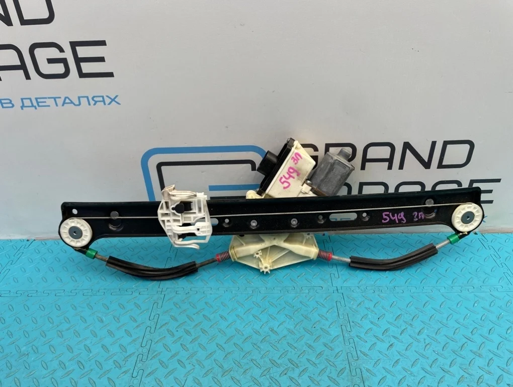 Стеклоподъемник Bmw X3 2007 51353448252 E83 N52B25A 2.5, задний правый