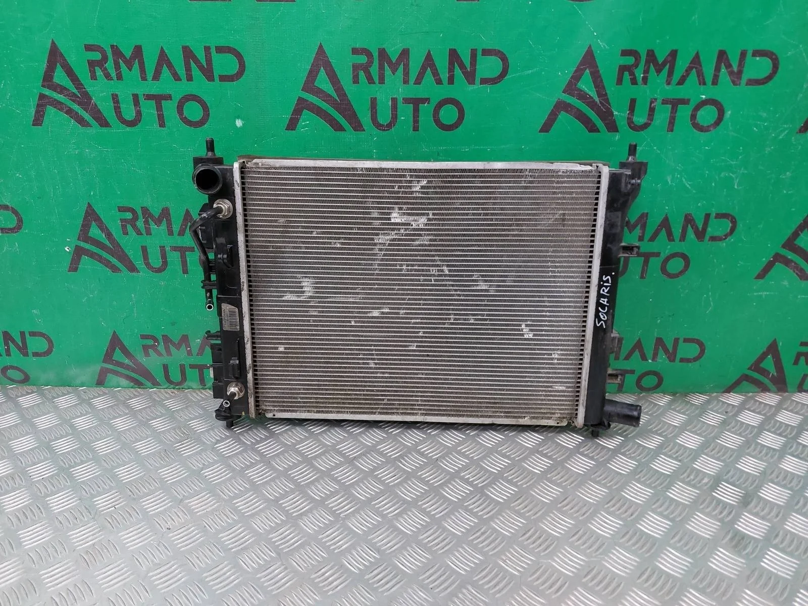 Радиатор двигателя (двс) Hyundai Solaris 2017-нв