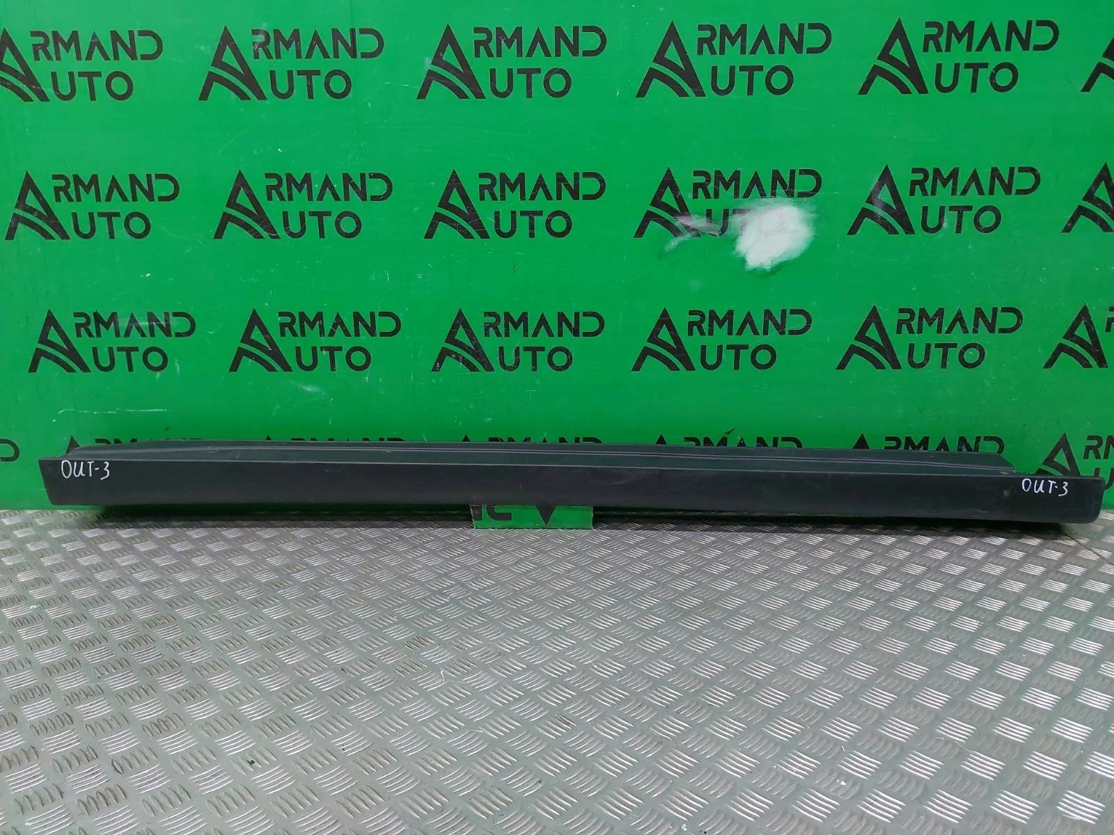 Накладка порога Mitsubishi Outlander 2012-нв 3