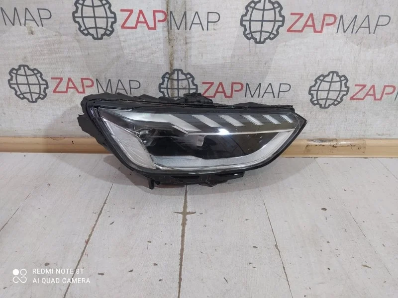 Фара передняя правая Audi A4 B9 2016-нв