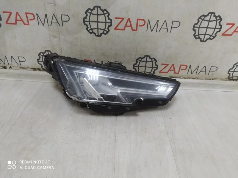 Фара передняя правая Audi A4 B9 2015 - 2019