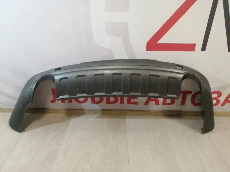 Юбка бампера задняя Audi Q7 4L 2008-2015