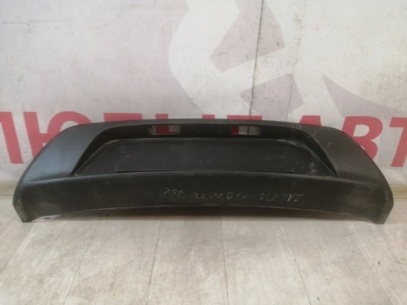 Юбка бампера задняя Kia Rio 4 FB 2016-2020