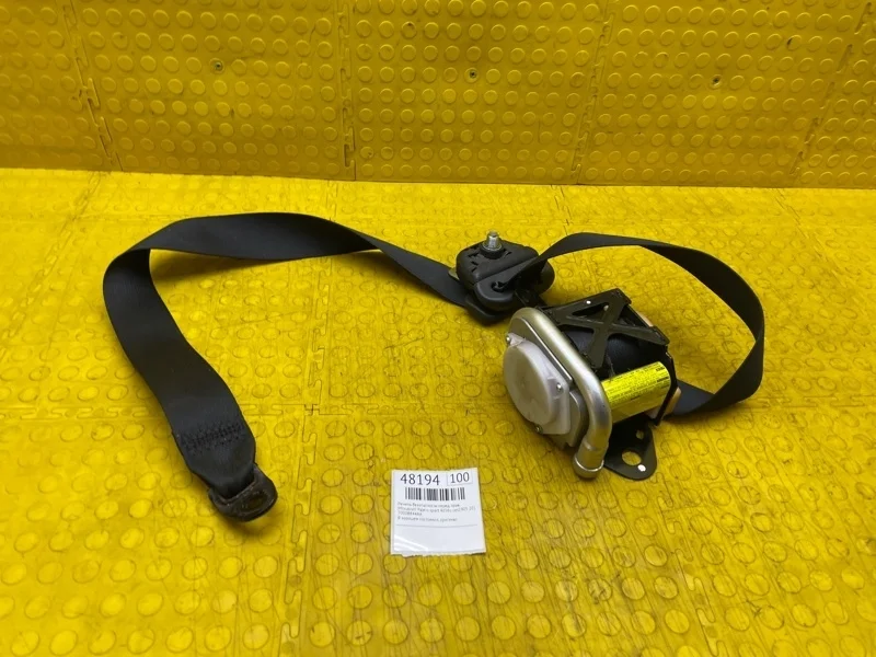 Ремень безопасности Mitsubishi Pajero Sport 2013 7000B844XA KG 4D56U CES1905, передний правый