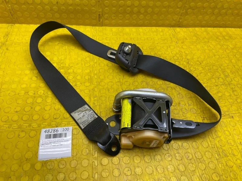 Ремень безопасности Mitsubishi Pajero Sport 2013 7000B844XA KG 4D56U CES1905, передний правый