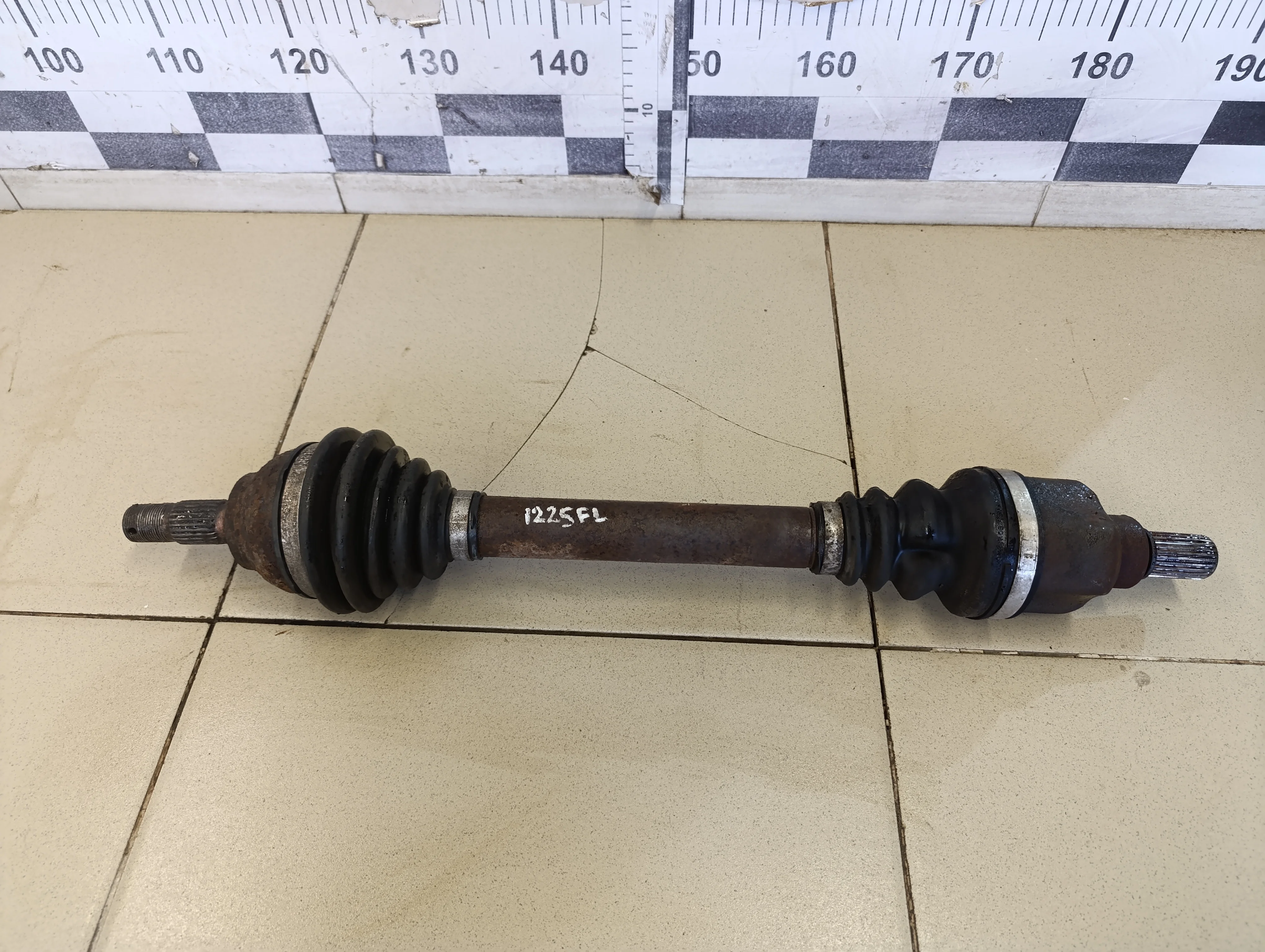 Полуось передняя левая C4 2005-2011