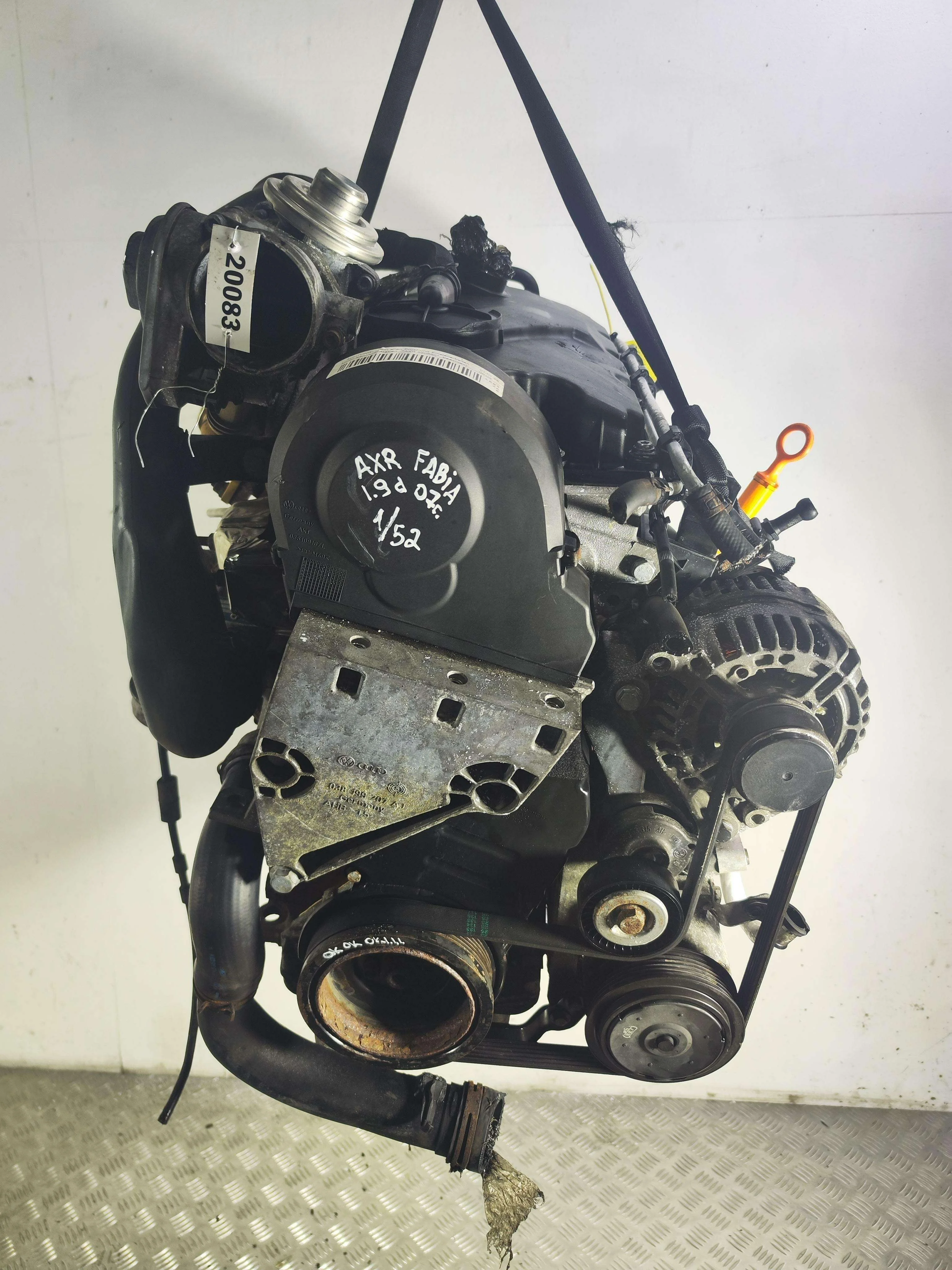двигатель Skoda Fabia 1.9 дизель 2007
