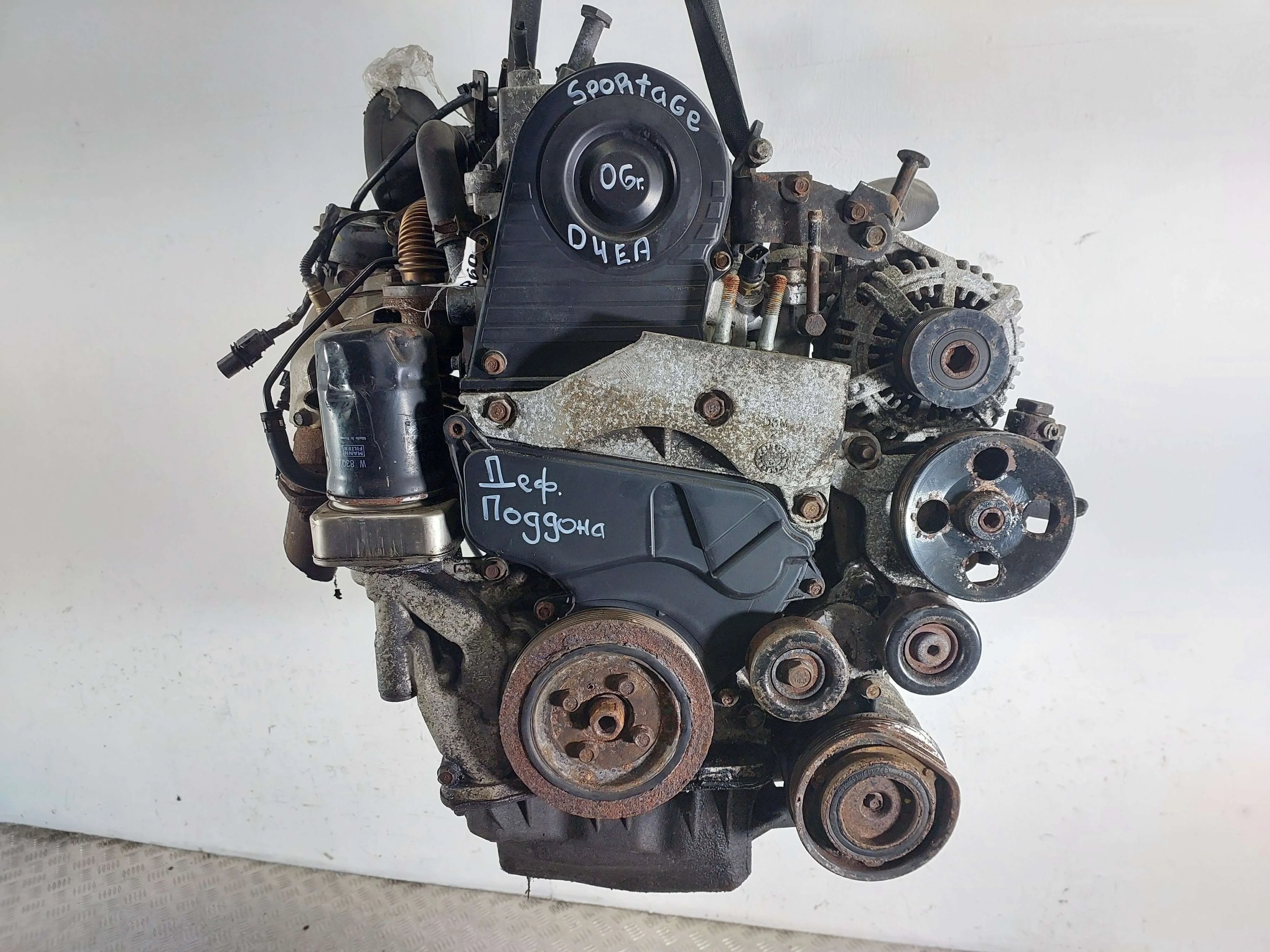 двигатель Hyundai Santa Fe 2.0 дизель 2006