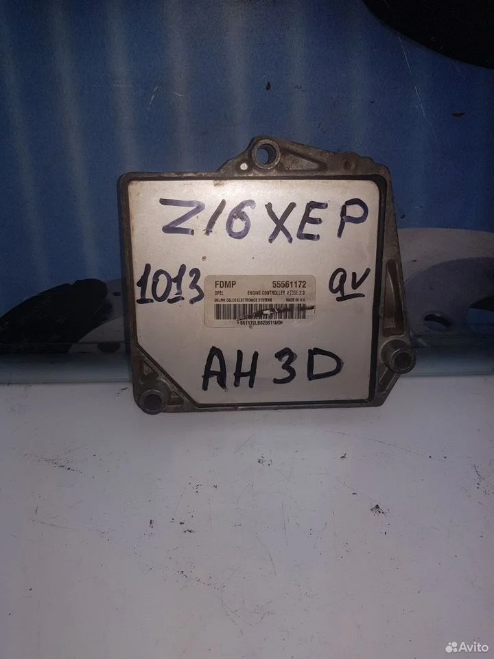 Блок управления двигателем opel astra h z16xep