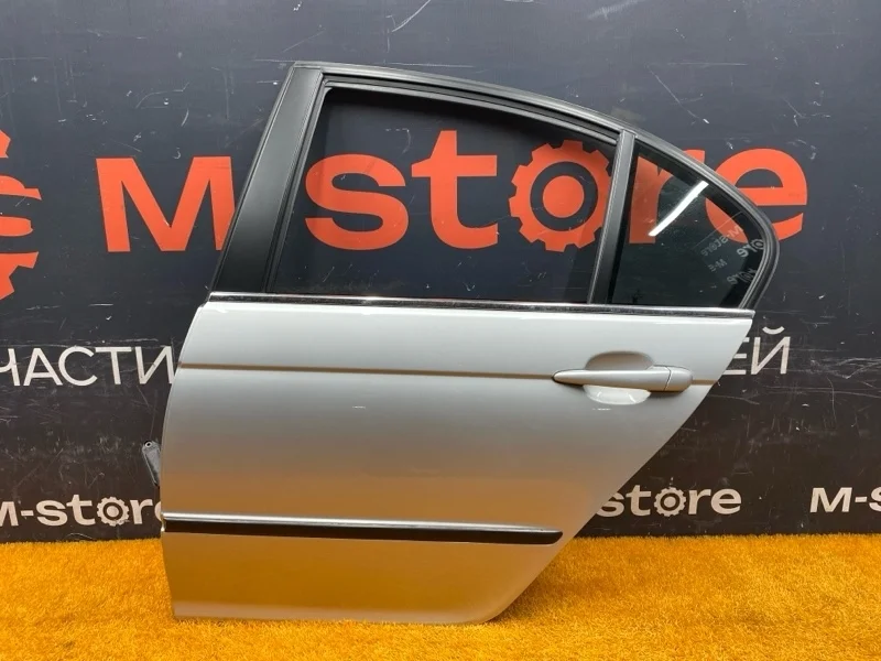 Дверь Bmw 3-Series 2004 41527034153 E46 N46B20A, задняя левая