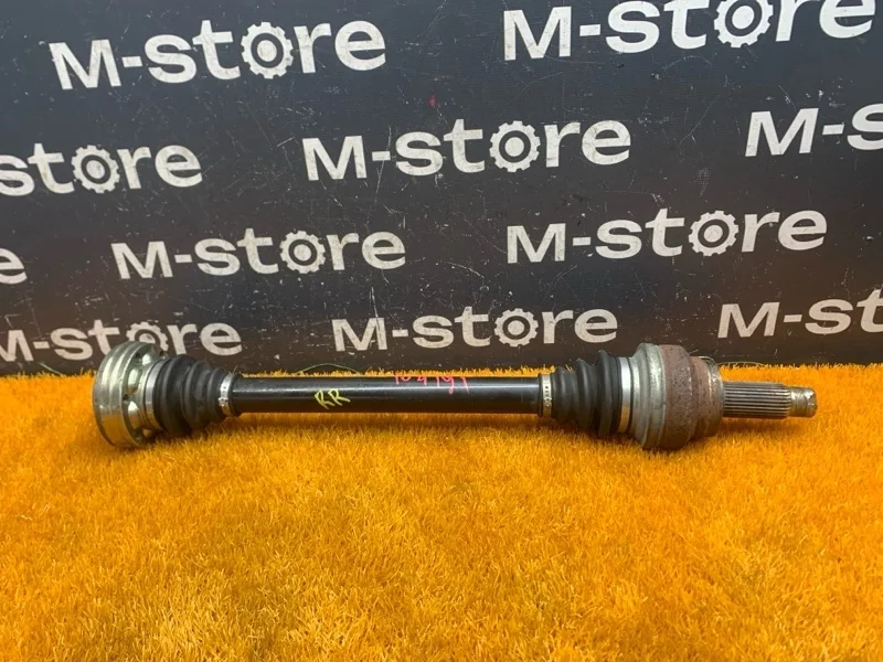 Привод Bmw X6 2008 33207582141 E71 N54B30A, задний правый