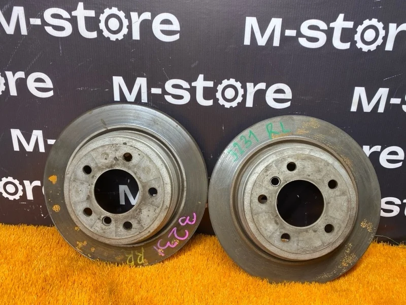 Диск тормозной Bmw X1 2011 6855008 E84 N46B20B, задний