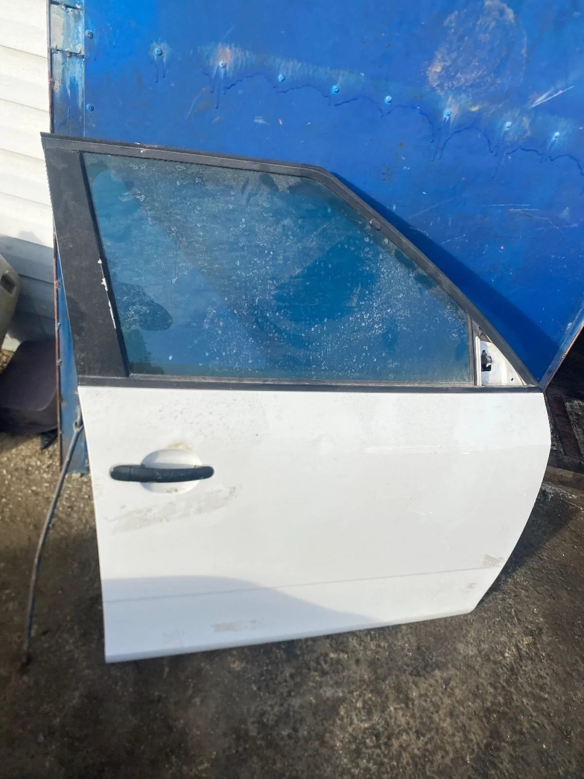 Дверь передняя правая Skoda Fabia II рестайлинг (2010—2014)