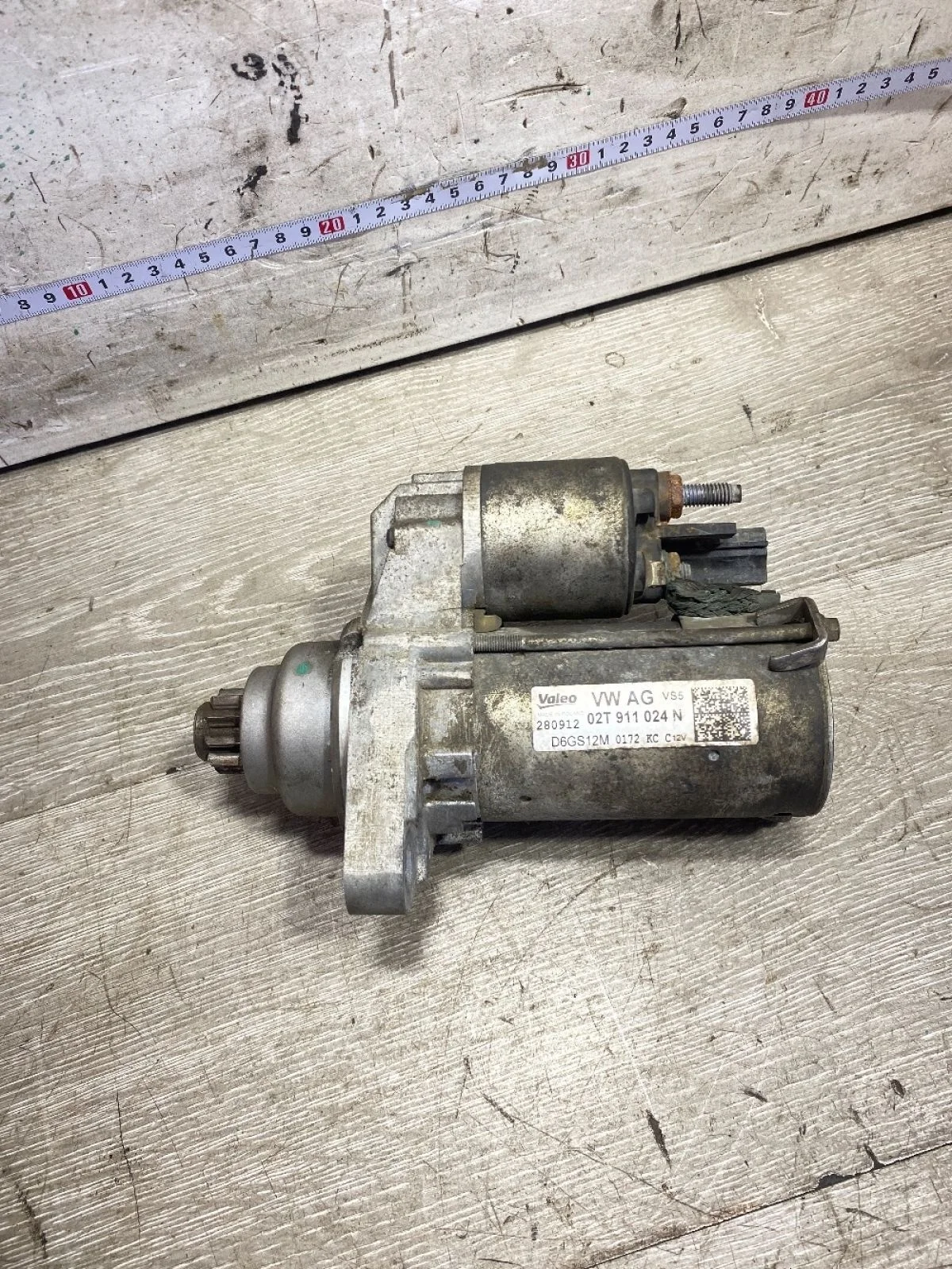 Стартер Skoda Fabia II рестайлинг (2010—2014)