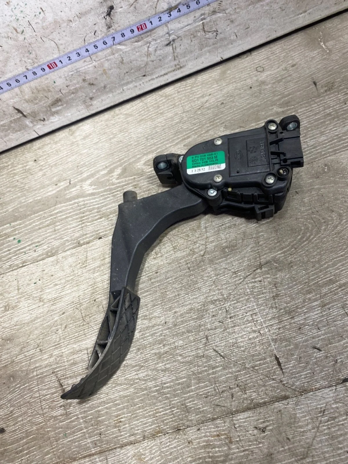 Педаль газа Skoda Fabia II рестайлинг (2010—2014)