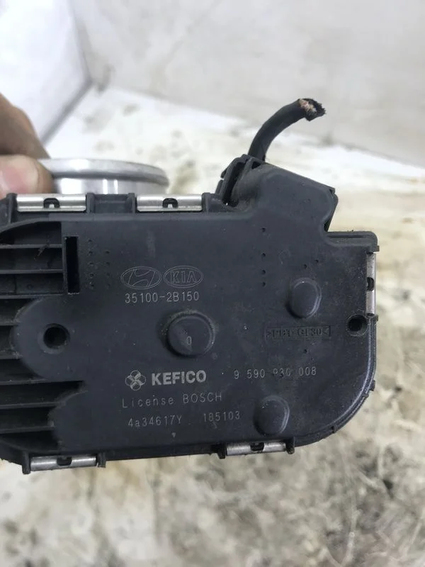 Дроссельная заслонка Hyundai Solaris I (2010—2014)