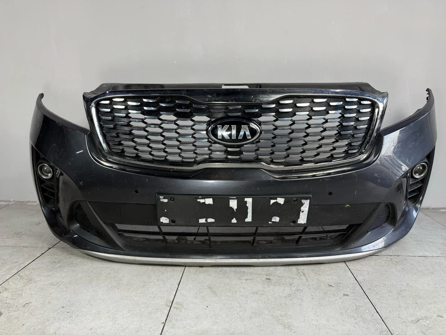 Бампер передний Kia Sorento 2 рест. 2019