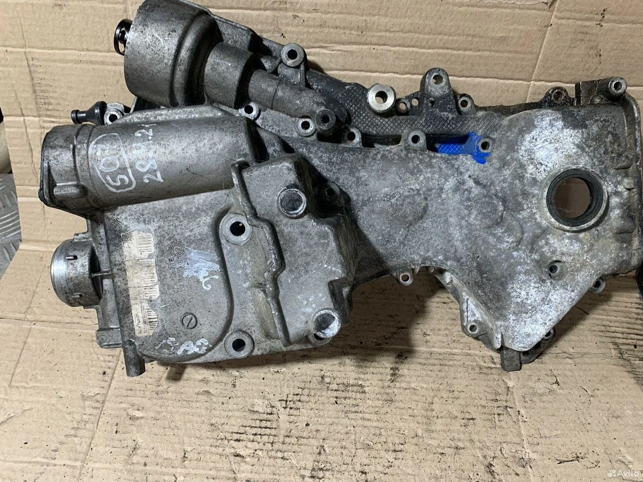 Передняя крышка двигателя 03c109210g blf bag vw