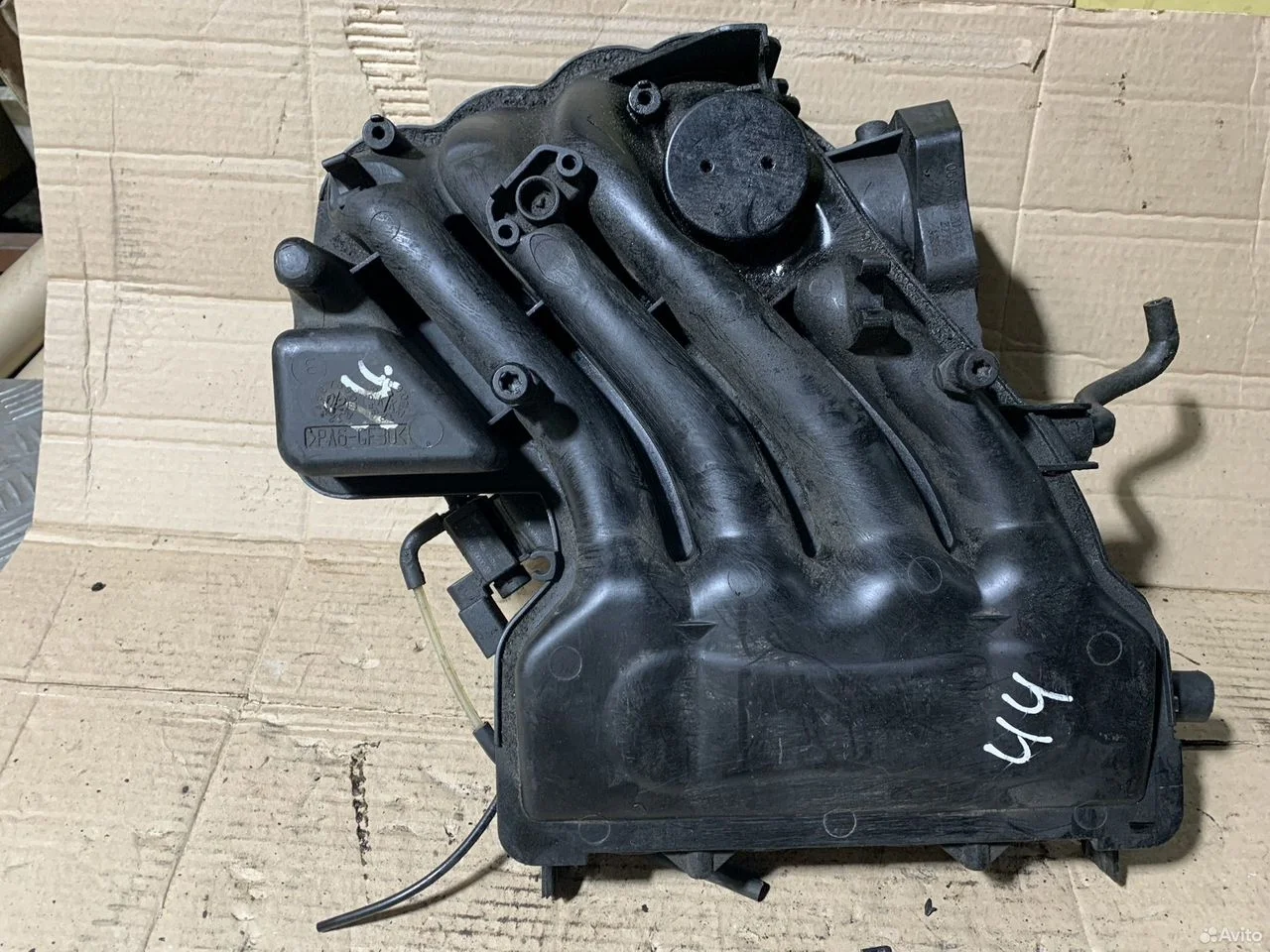 Верхняя часть впускного коллектора 1.6 bfq vw golf