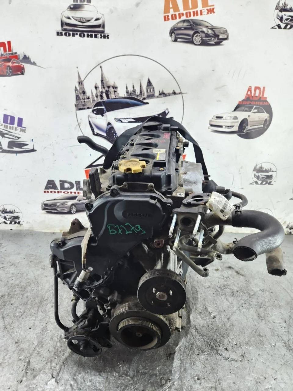 Двигатель Nissan Pathfinder 2009-2014 R51