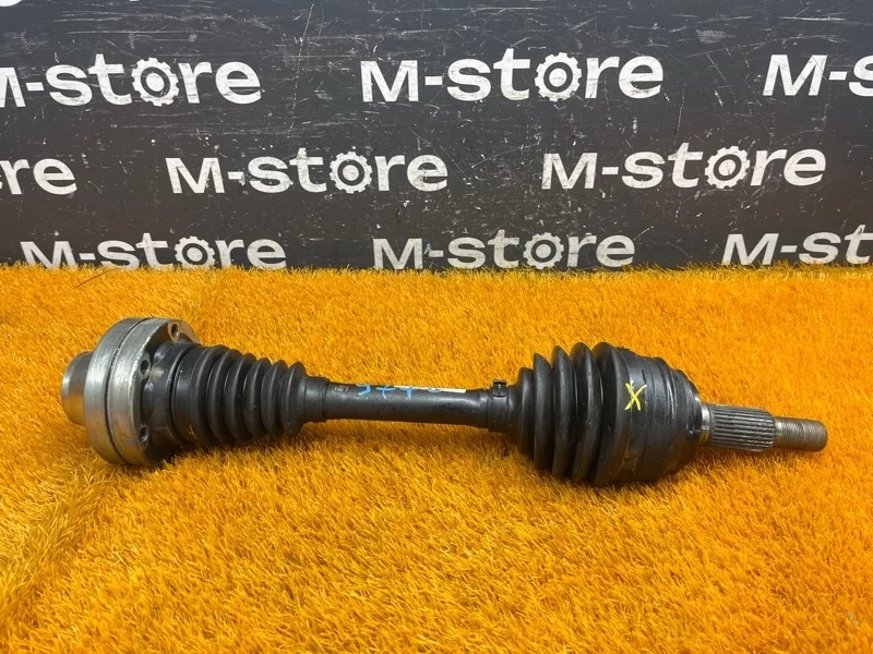 Привод Volkswagen Touareg 2011 7P0407271C 7P CGRA, передний правый