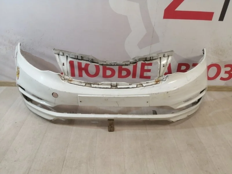 Бампер передний kia Rio 3 QB 2014-2017