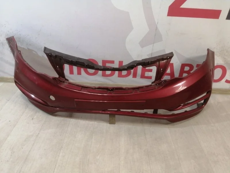 Бампер передний kia Rio 3 QB 2014-2017