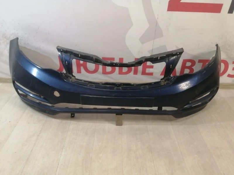 Бампер передний kia Rio 3 QB 2014-2017