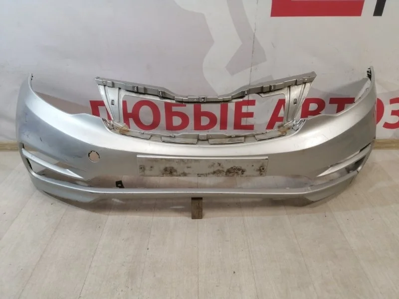 Бампер передний kia Rio 3 QB 2014-2017
