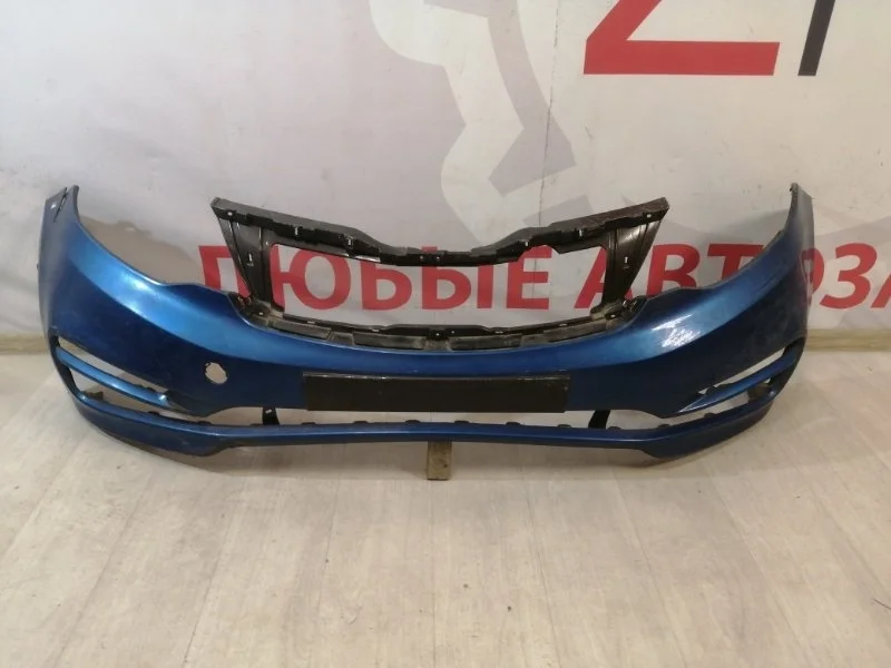 Бампер передний kia Rio 3 QB 2011-2017
