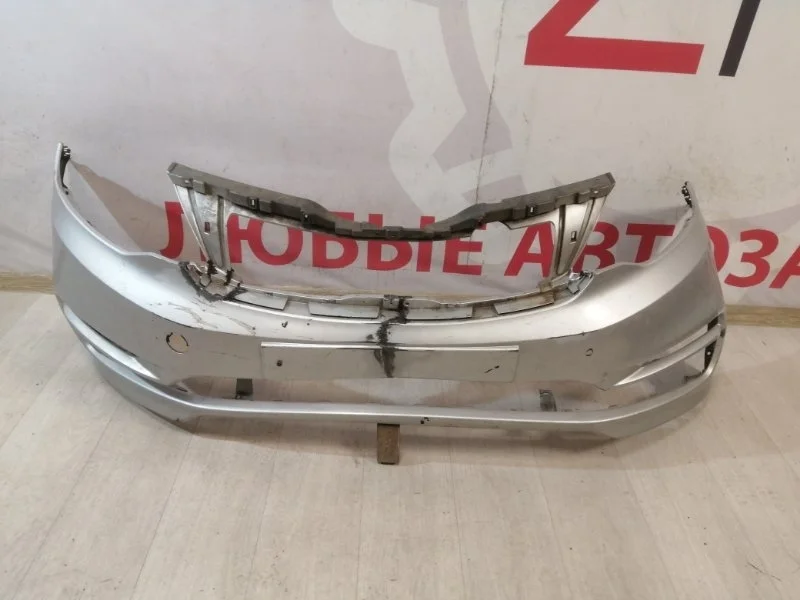 Бампер передний kia Rio 3 QB 2011-2017