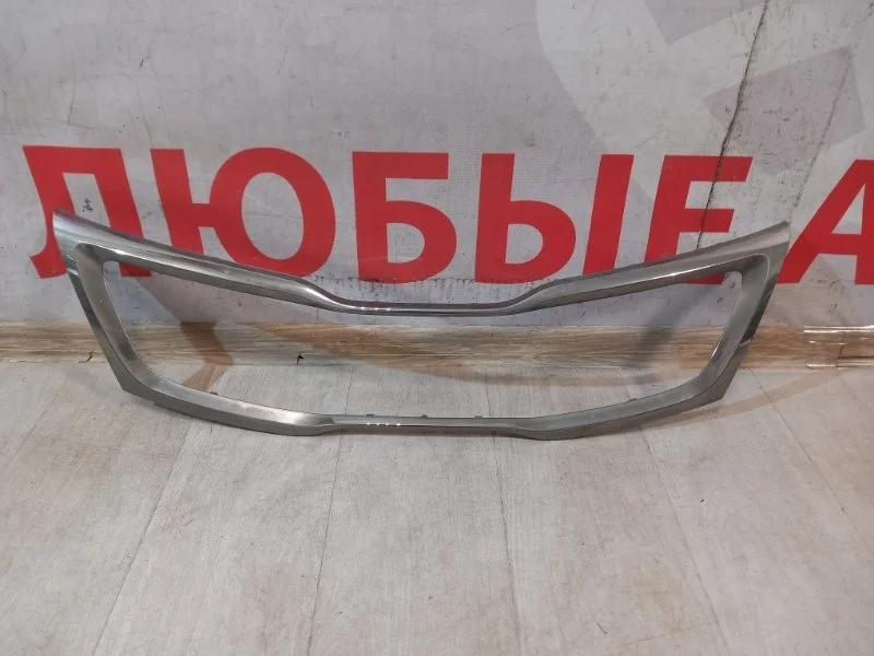 Хром решетки радиатора передний kia Rio 3 QB