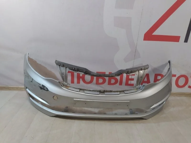 Бампер передний KIA Rio 3 QB 2011-2017