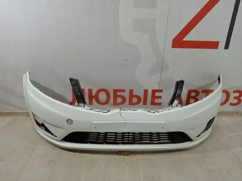 Бампер передний KIA Rio 3 QB 2011-2016