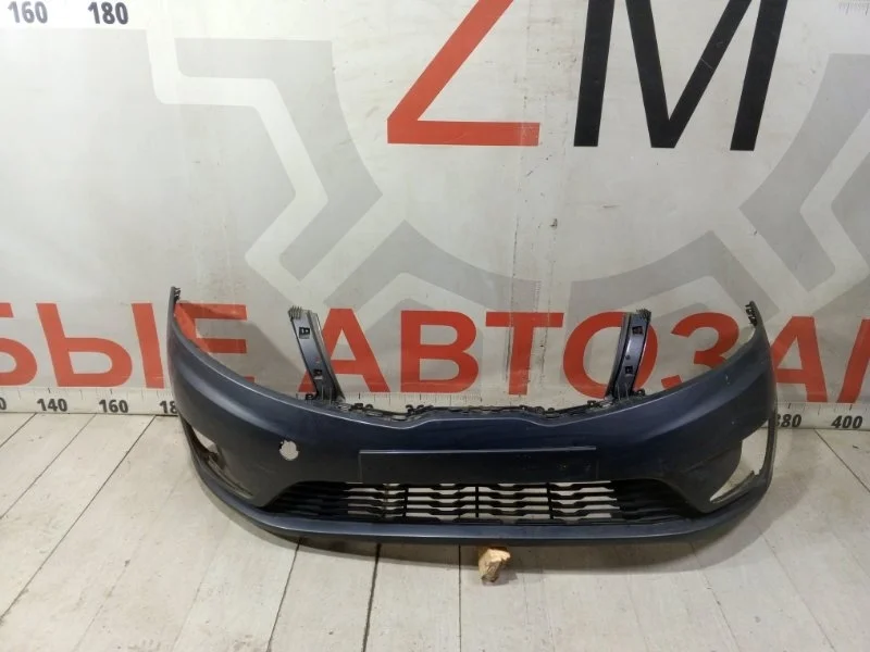 Бампер передний kia rio 3 QB 2011-2016