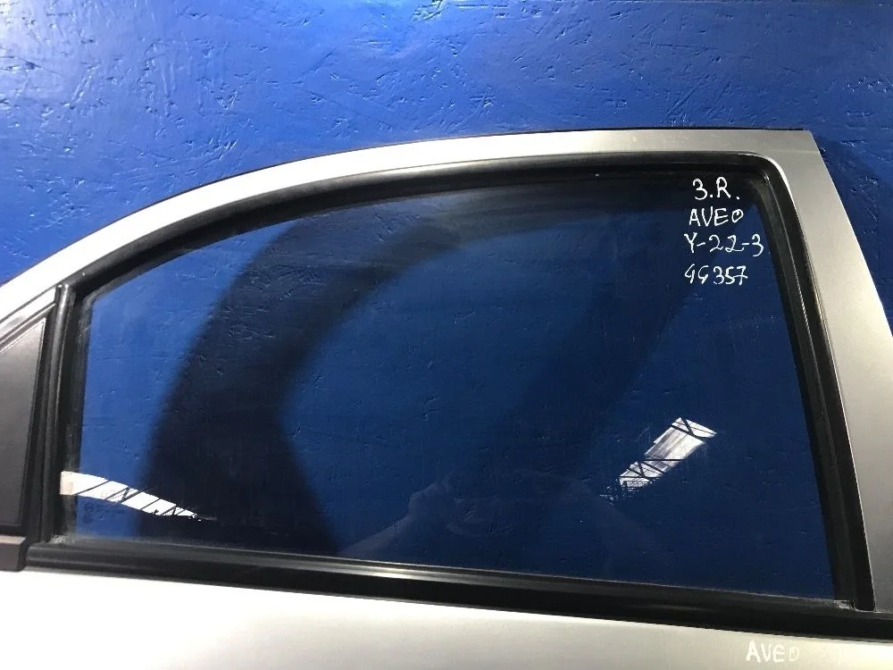 Стекло двери заднее правое Chevrolet Aveo T250